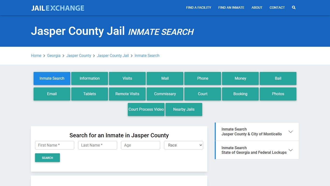 Jasper County Jail, GA Inmate Search: Roster & Mugshots - Jail Exchange